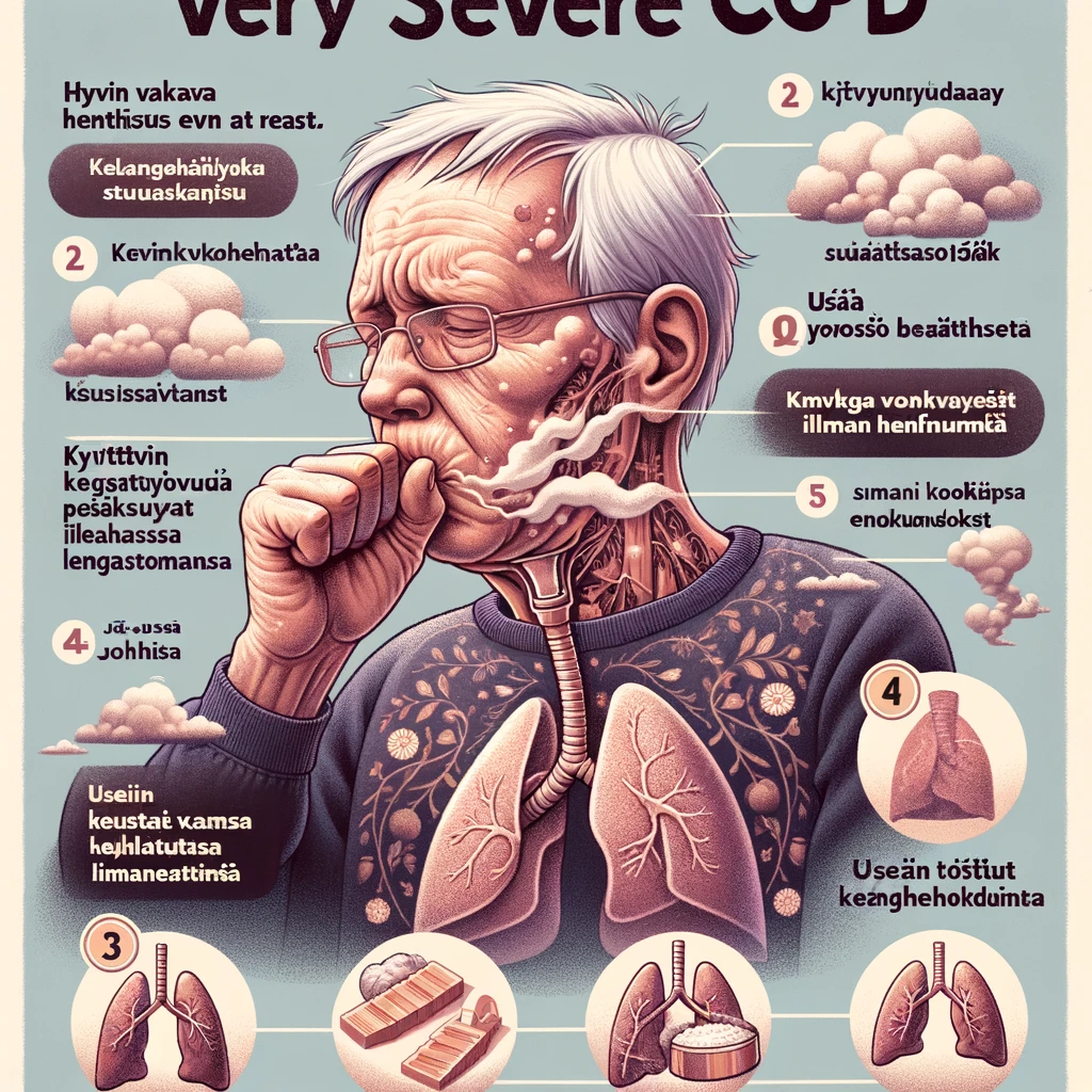 Vaihe 4: Erittäin vaikea COPD